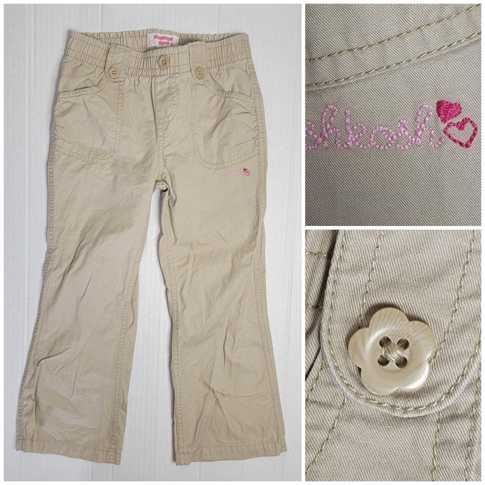 OSHKOSH B'GOSH Girls Khaki Pants